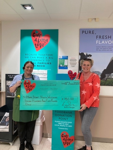 Waitrose of Marlborough donate to summer activities for families