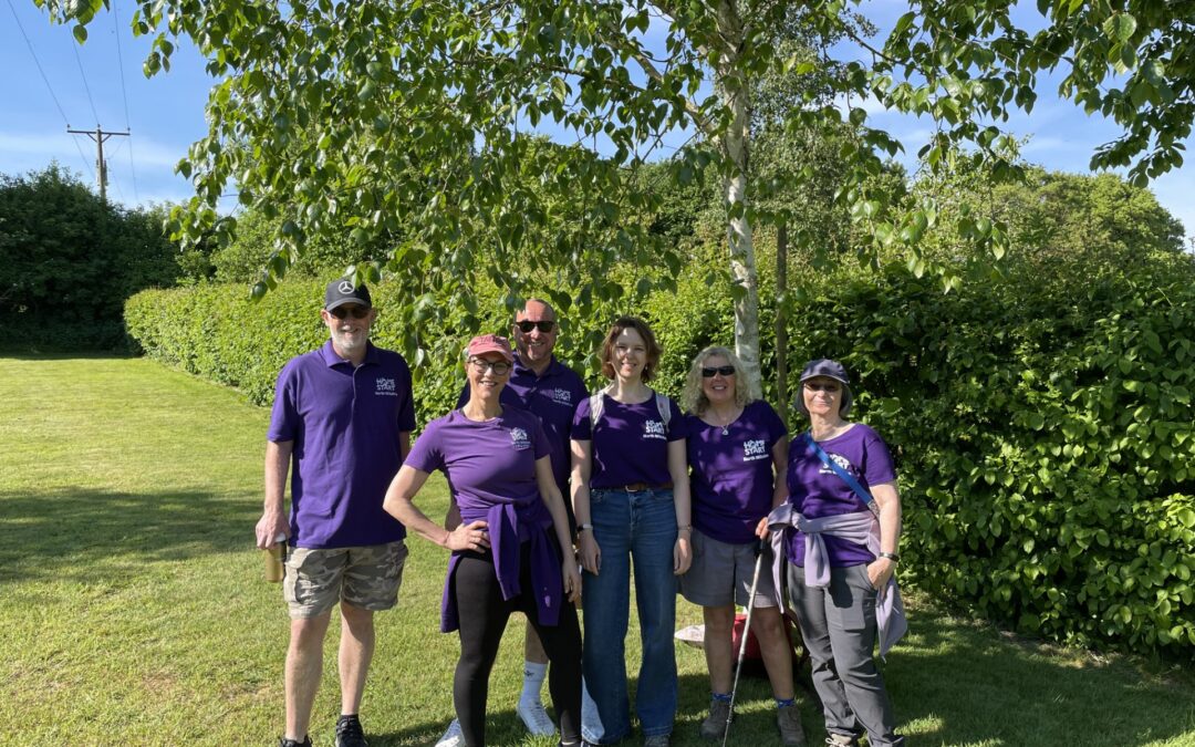Sponsored walk raises hundreds of £’s