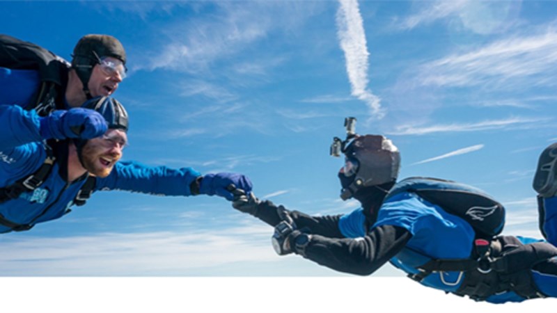 Andrew’s Skydive to raise funds